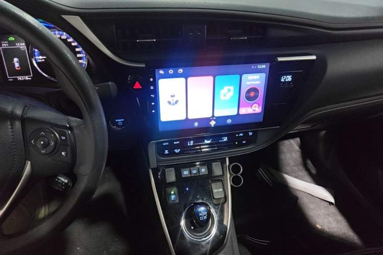 Used Toyota Corolla Hybrid E+ 2020 1.8L E-CVT Comfort Edition Audio And AC Panel