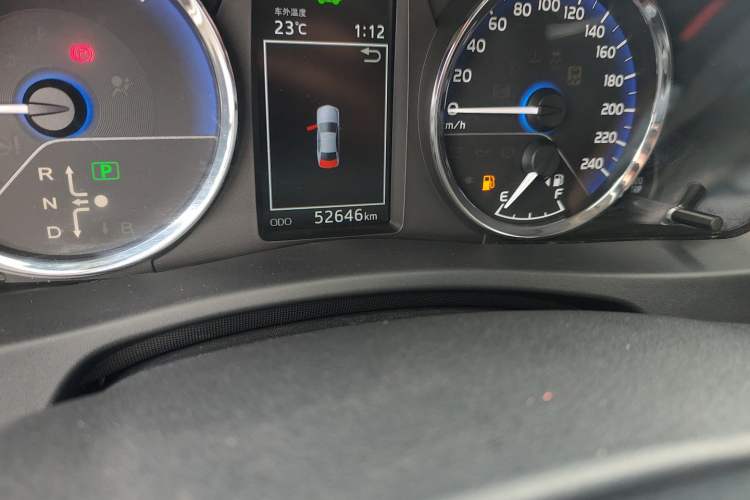 Used Toyota Corolla Hybrid E+ 2020 1.8L E-CVT Comfort Edition Odometer Close Up