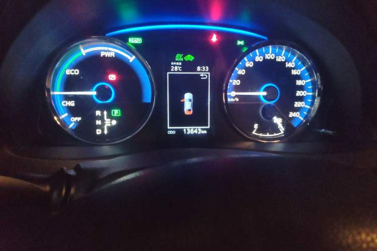 Used Toyota Corolla Hybrid E+ 2020 1.8L E-CVT Comfort Edition Odometer Close Up