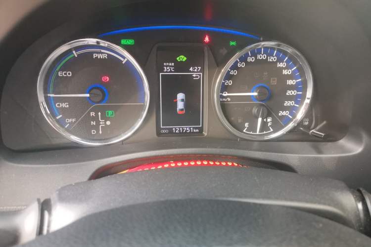Used Toyota Corolla Hybrid E+ 2020 1.8L E-CVT Comfort Edition Odometer Close Up