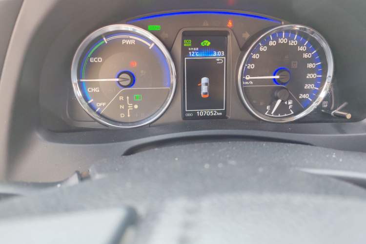 Used Toyota Corolla Hybrid E+ 2020 1.8L E-CVT Comfort Edition Odometer Close Up