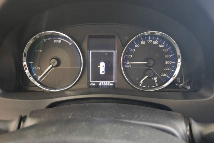 Used Toyota Corolla Hybrid E+ 2020 1.8L E-CVT Comfort Edition Odometer Close Up