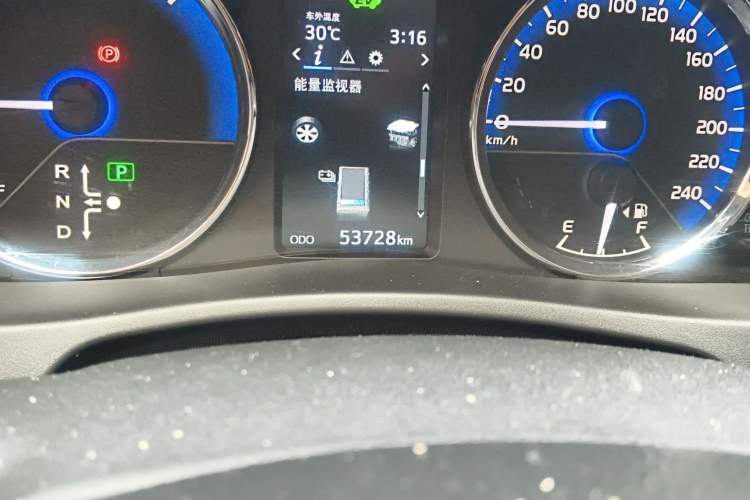 Used Toyota Corolla Hybrid E+ 2020 1.8L E-CVT Comfort Edition Odometer Close Up