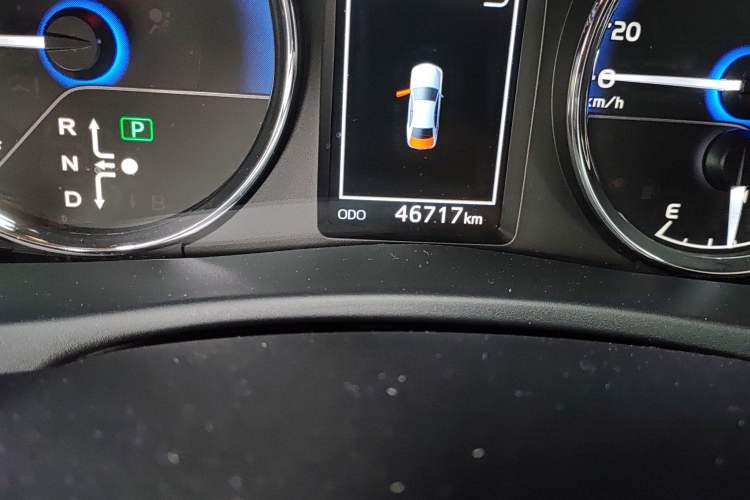 Used Toyota Corolla Hybrid E+ 2020 1.8L E-CVT Comfort Edition Odometer Close Up