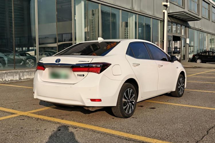Used Toyota Corolla Hybrid E+ 2020 1.8L E-CVT Comfort Edition Rear Right 45 Deg
