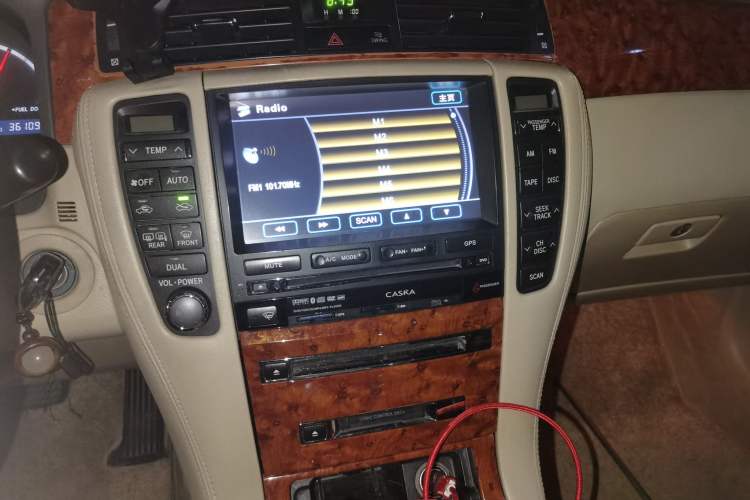 Used Toyota Crown 2006 2.5L Royal Leather Edition Audio And AC Panel