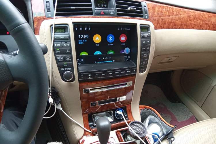 Used Toyota Crown 2007 2.5L Royal Genuine Leather Edition Audio And AC Panel