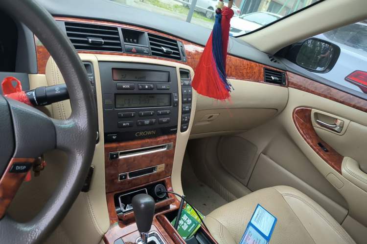 Used Toyota Crown 2007 2.5L Royal Genuine Leather Edition Audio And AC Panel