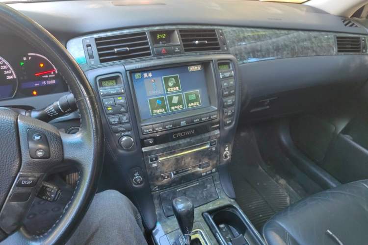 Used Toyota Crown 2007 3.0L Royal Saloon Navigation Audio And AC Panel