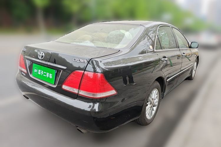 Used Toyota Crown 2007 3.0L Royal Saloon Navigation Rear Right 45 Deg