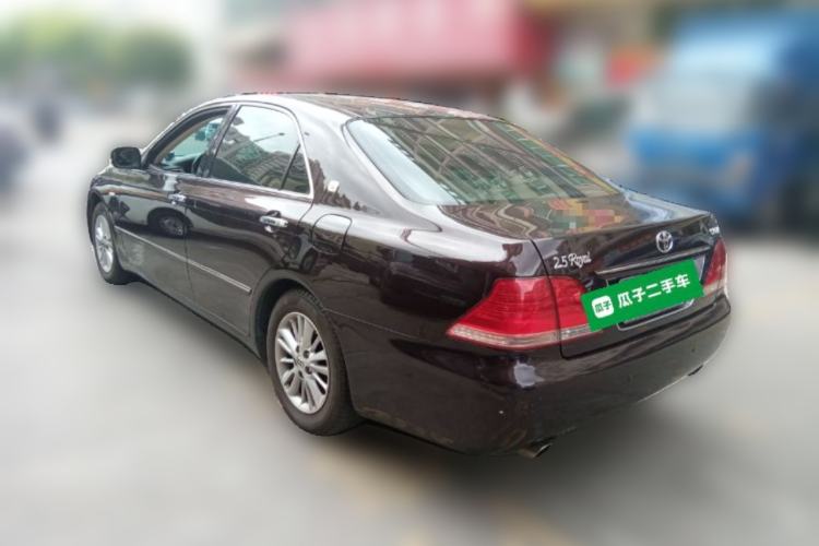 Used Toyota Crown 2007 2.5L Royal Genuine Leather Edition Rear Left 45 Deg