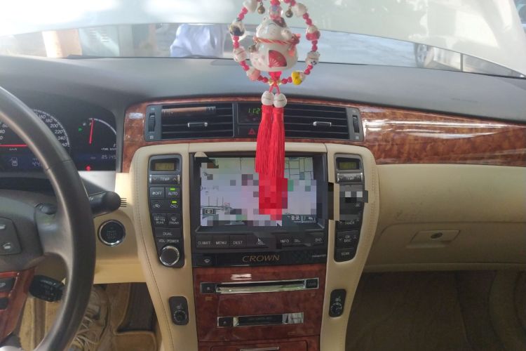 Used Toyota Crown 2007 3.0L Royal Saloon Navigation Audio And AC Panel