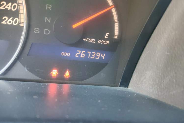 Used Toyota Crown 2009 2.5L Royal Special Navigation Edition Odometer Close Up