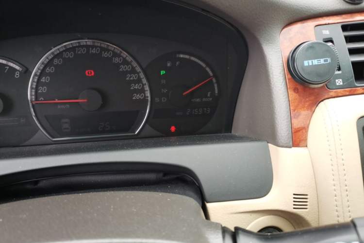 Used Toyota Crown 2009 2.5L Royal Special Reinforced Edition Odometer Close Up