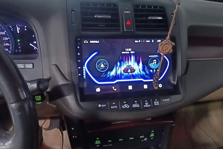 Used Toyota Crown 2010 2.5L Royal Leather Sunroof Navigation Edition Audio And AC Panel