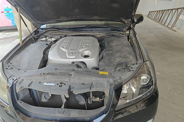 Used Toyota Crown 2010 2.5L Royal Leather Sunroof Navigation Edition Engine Bay Left