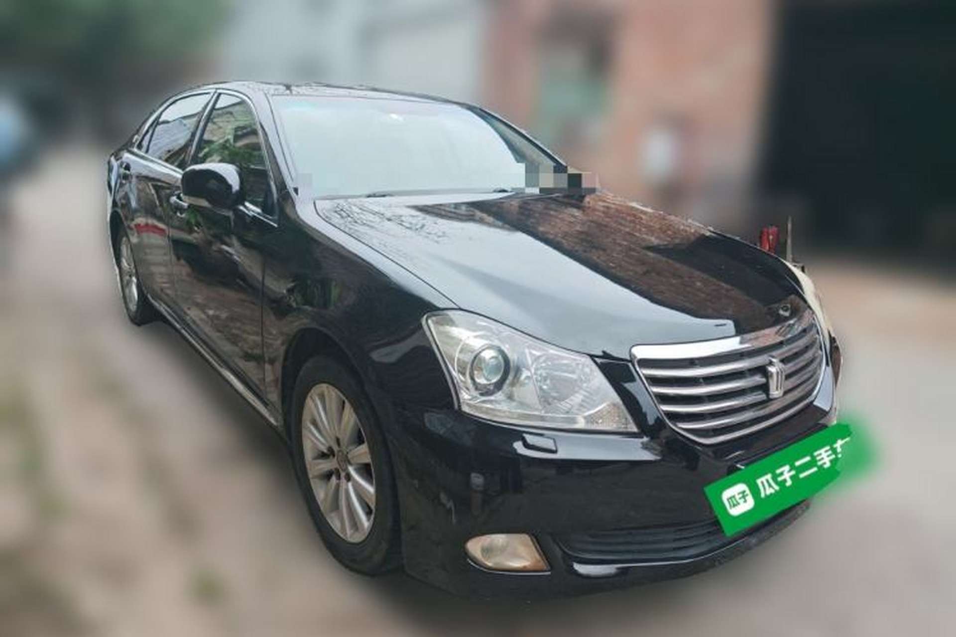 Used Toyota Crown 2010 2.5L Royal Leather Sunroof Edition Front Right 45 Deg