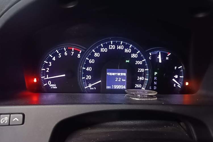 Used Toyota Crown 2010 2.5L Royal Leather Sunroof Navigation Edition Instrument Cluster