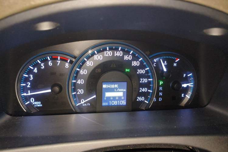 Used Toyota Crown 2010 2.5L Royal Leather Sunroof Navigation Edition Instrument Cluster