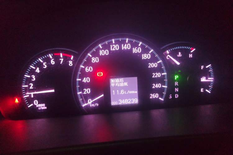Used Toyota Crown 2010 2.5L Royal Leather Sunroof Navigation Edition Instrument Cluster