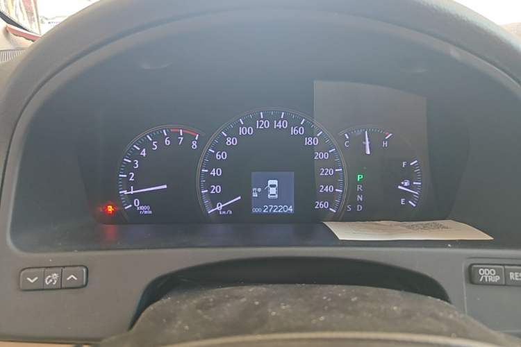 Used Toyota Crown 2010 2.5L Royal Leather Sunroof Navigation Edition Instrument Cluster