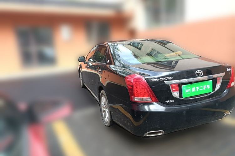 Used Toyota Crown 2010 2.5L Royal Leather Sunroof Edition Rear Left 45 Deg