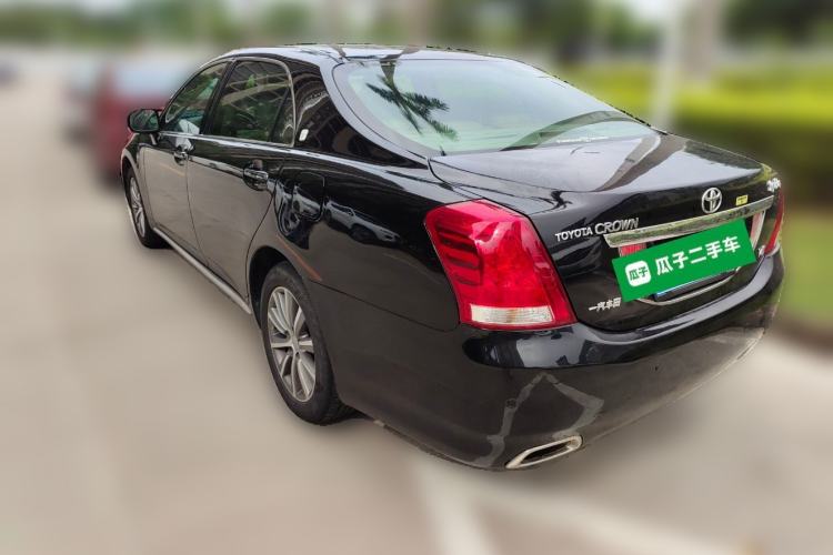Used Toyota Crown 2010 2.5L Royal Leather Sunroof Navigation Edition Rear Left 45 Deg