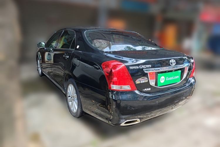Used Toyota Crown 2010 2.5L Royal Leather Sunroof Navigation Edition Rear Left 45 Deg