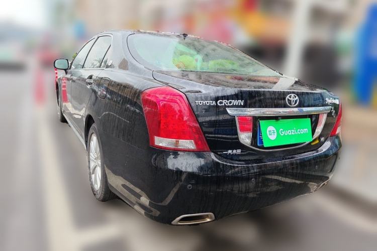 Used Toyota Crown 2010 2.5L Royal Leather Sunroof Navigation Edition Rear Left 45 Deg