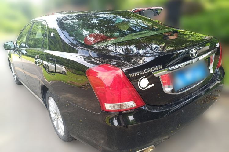 Used Toyota Crown 2010 2.5L Royal Leather Sunroof Navigation Edition Rear Left 45 Deg