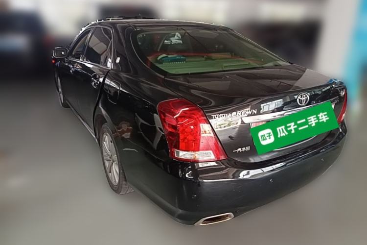 Used Toyota Crown 2010 2.5L Royal Leather Sunroof Navigation Edition Rear Left 45 Deg