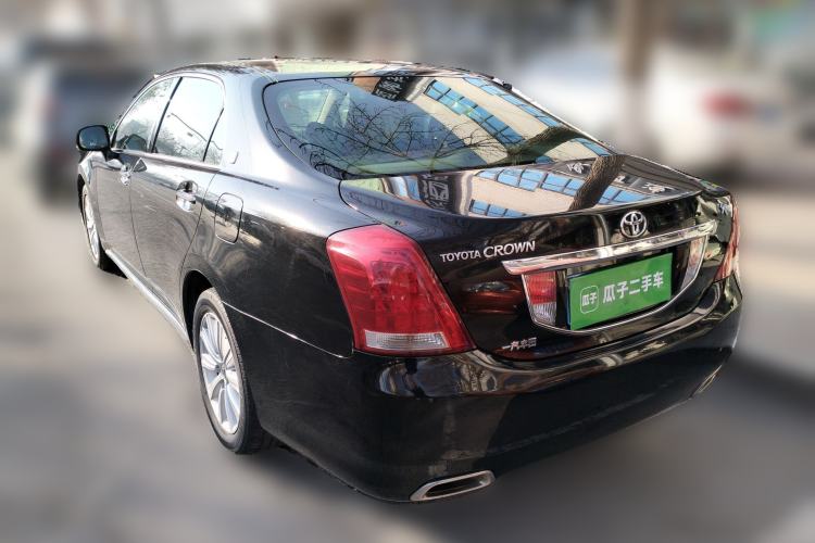 Used Toyota Crown 2010 2.5L Royal Leather Navigation Edition Rear Left 45 Deg
