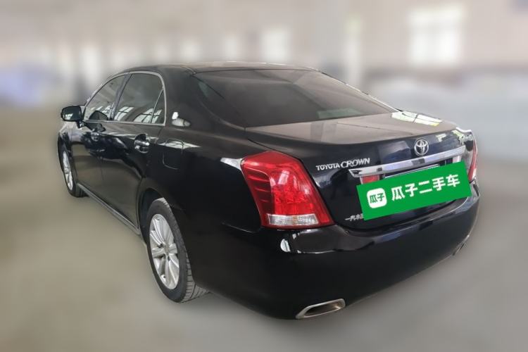 Used Toyota Crown 2010 2.5L Royal Leather Sunroof Navigation Edition Rear Left 45 Deg