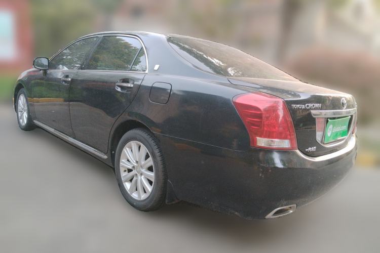 Used Toyota Crown 2010 2.5L Royal Leather Sunroof Navigation Edition Rear Left 45 Deg