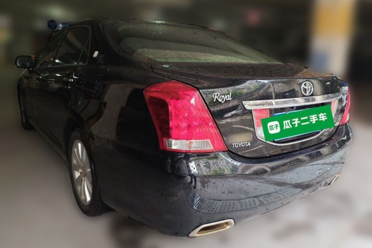 Used Toyota Crown 2010 2.5L Royal Leather Sunroof Navigation Edition Rear Left 45 Deg