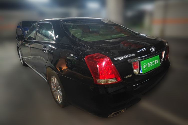 Used Toyota Crown 2010 2.5L Royal Leather Sunroof Navigation Edition Rear Left 45 Deg