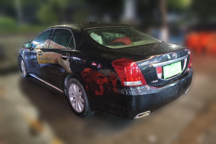 Used Toyota Crown 2010 2.5L Royal Leather Sunroof Navigation Edition Rear Left 45 Deg