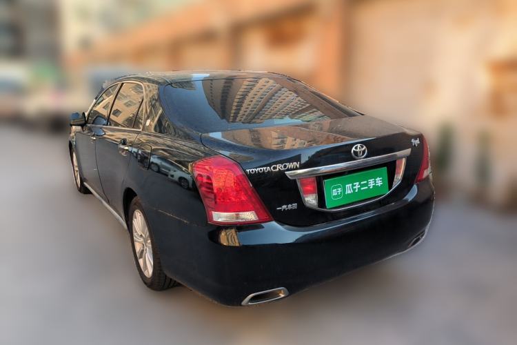 Used Toyota Crown 2010 2.5L Royal Leather Sunroof Navigation Edition Rear Left 45 Deg