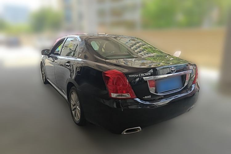 Used Toyota Crown 2010 2.5L Royal Leather Sunroof Navigation Edition Rear Left 45 Deg