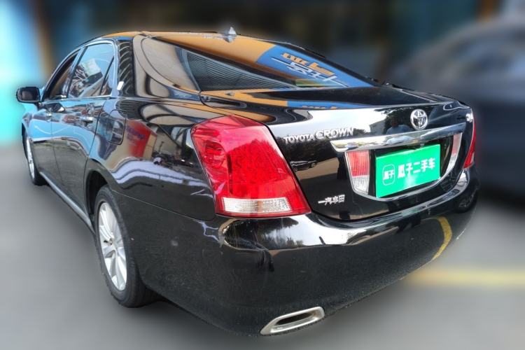 Used Toyota Crown 2010 2.5L Royal Leather Sunroof Navigation Edition Rear Left 45 Deg