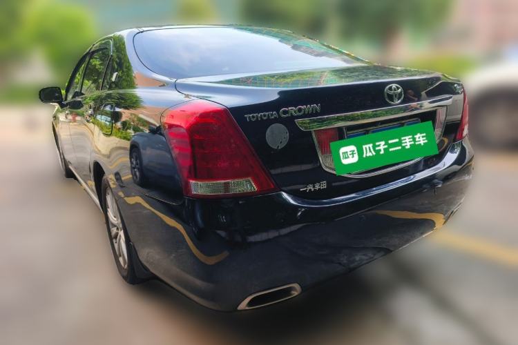 Used Toyota Crown 2010 2.5L Royal Leather Sunroof Navigation Edition Rear Left 45 Deg
