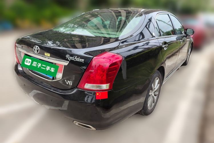 Used Toyota Crown 2010 2.5L Royal Leather Sunroof Navigation Edition Rear Right 45 Deg
