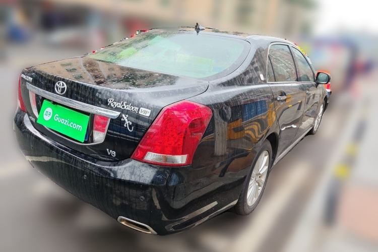 Used Toyota Crown 2010 2.5L Royal Leather Sunroof Navigation Edition Rear Right 45 Deg
