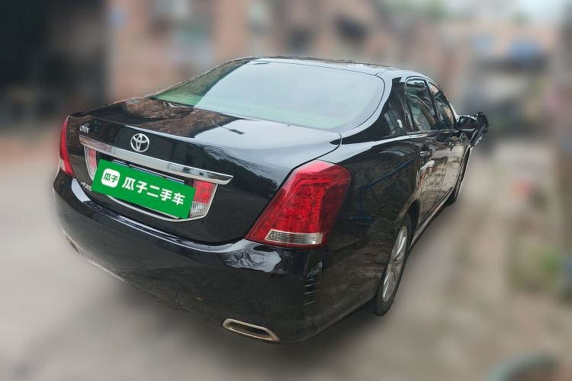 Used Toyota Crown 2010 2.5L Royal Leather Sunroof Edition Rear Right 45 Deg