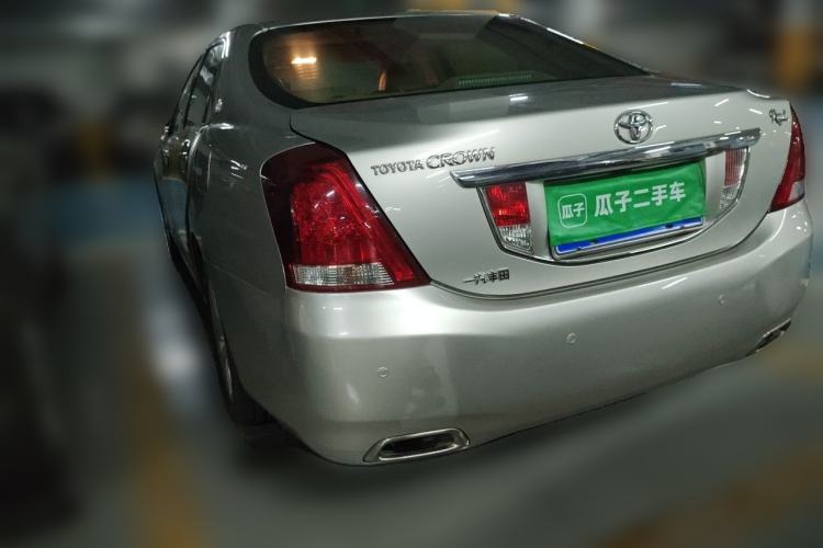 Used Toyota Crown 2010 2.5L Royal Leather Sunroof Navigation Edition Rear Left 45 Deg