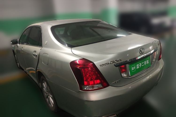 Used Toyota Crown 2010 2.5L Royal Leather Sunroof Navigation Edition Rear Left 45 Deg