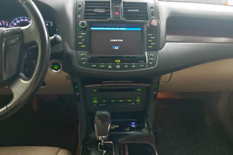 Used Toyota Crown 2010 2.5L Royal Leather Sunroof Edition Audio And AC Panel