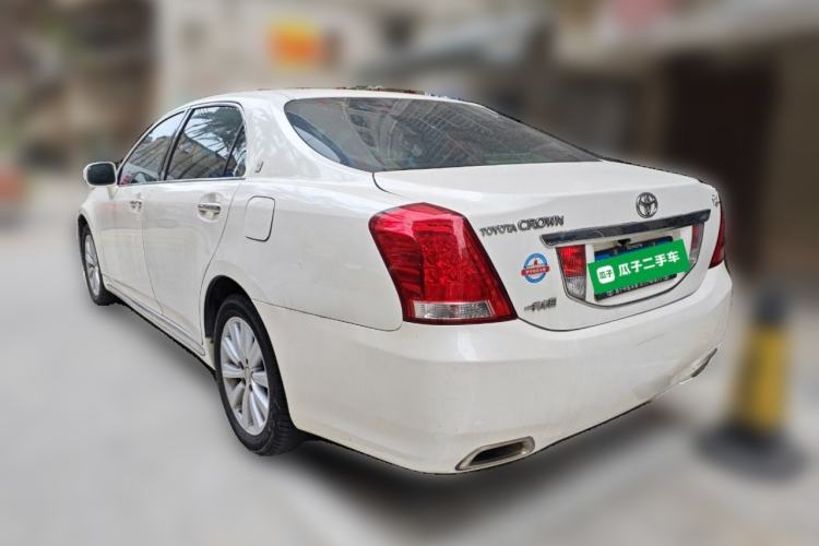 Used Toyota Crown 2010 2.5L Royal Leather Sunroof Navigation Edition Rear Left 45 Deg