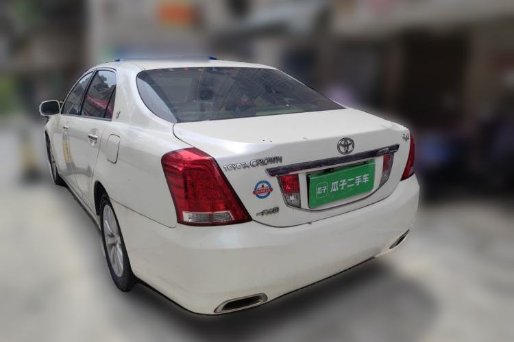 Used Toyota Crown 2010 2.5L Royal Leather Sunroof Navigation Edition Rear Left 45 Deg