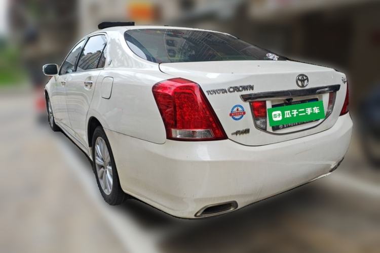 Used Toyota Crown 2010 2.5L Royal Leather Sunroof Navigation Edition Rear Left 45 Deg